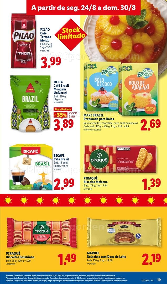 Antevisão Folheto LIDL Promoções de 24 a 30 agosto - Edição Digital