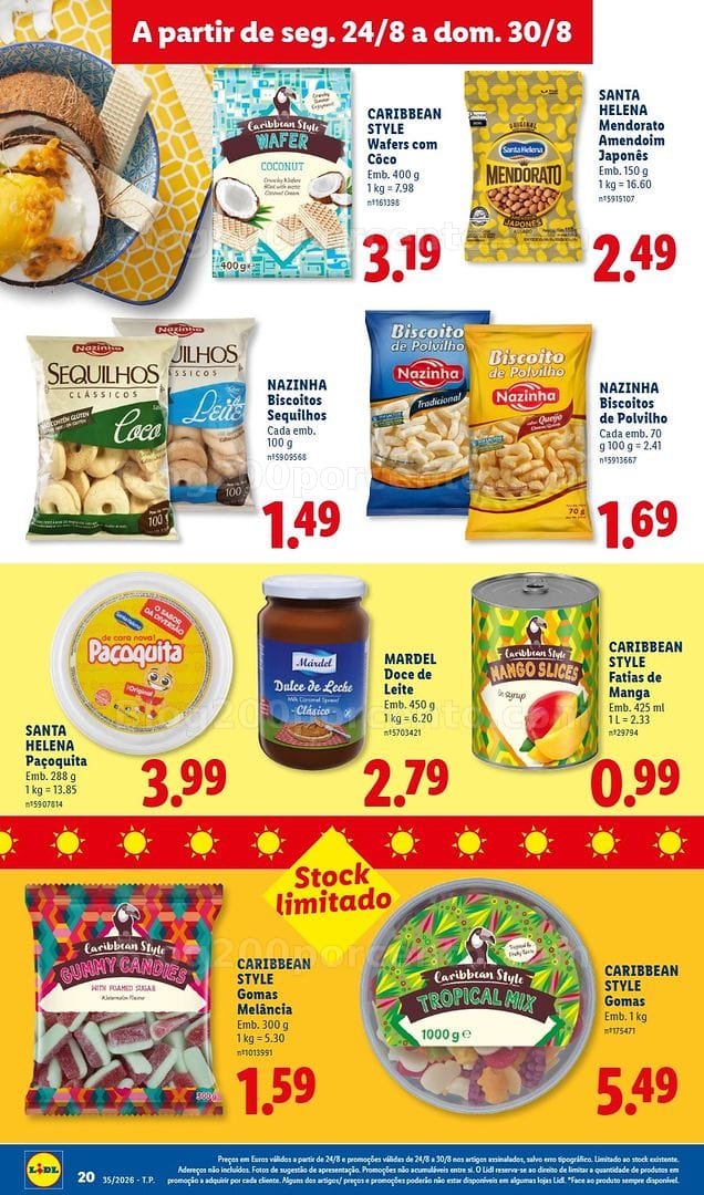 Antevisão Folheto LIDL Promoções de 24 a 30 agosto - Edição Digital
