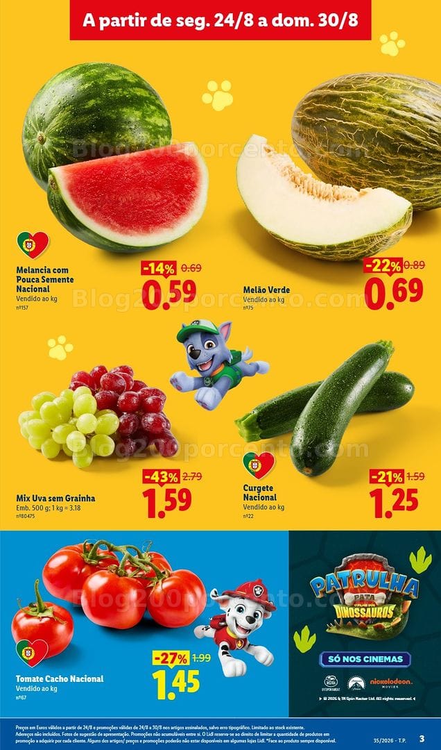 Antevisão Folheto LIDL Promoções de 24 a 30 agosto - Edição Digital