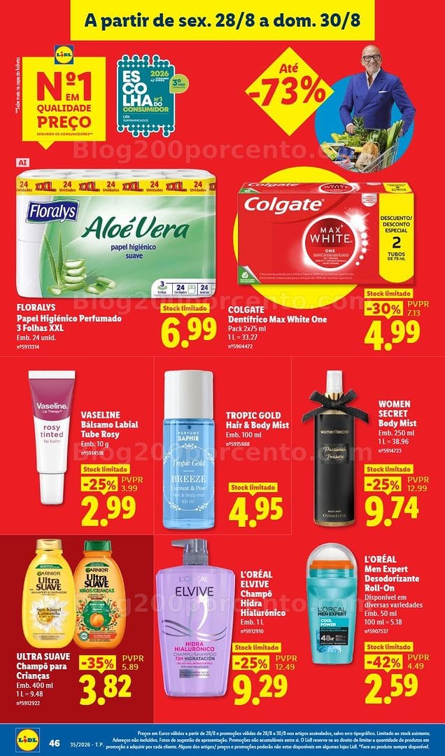 Antevisão Folheto LIDL Promoções de 24 a 30 agosto - Edição Digital