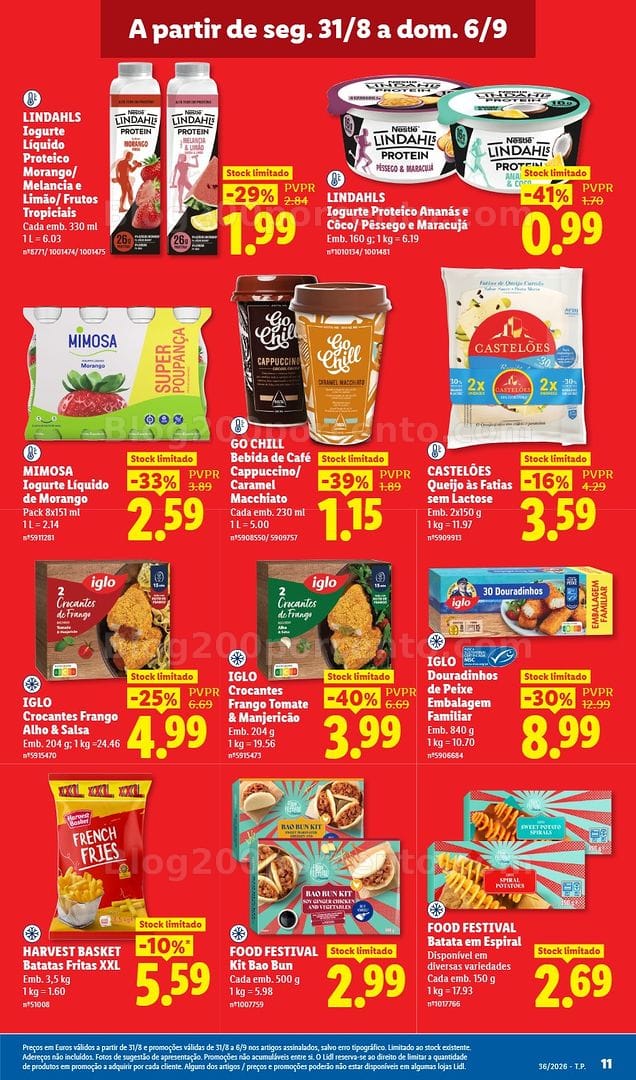 Antevisão Folheto LIDL Promoções de 31 agosto a 6 setembro