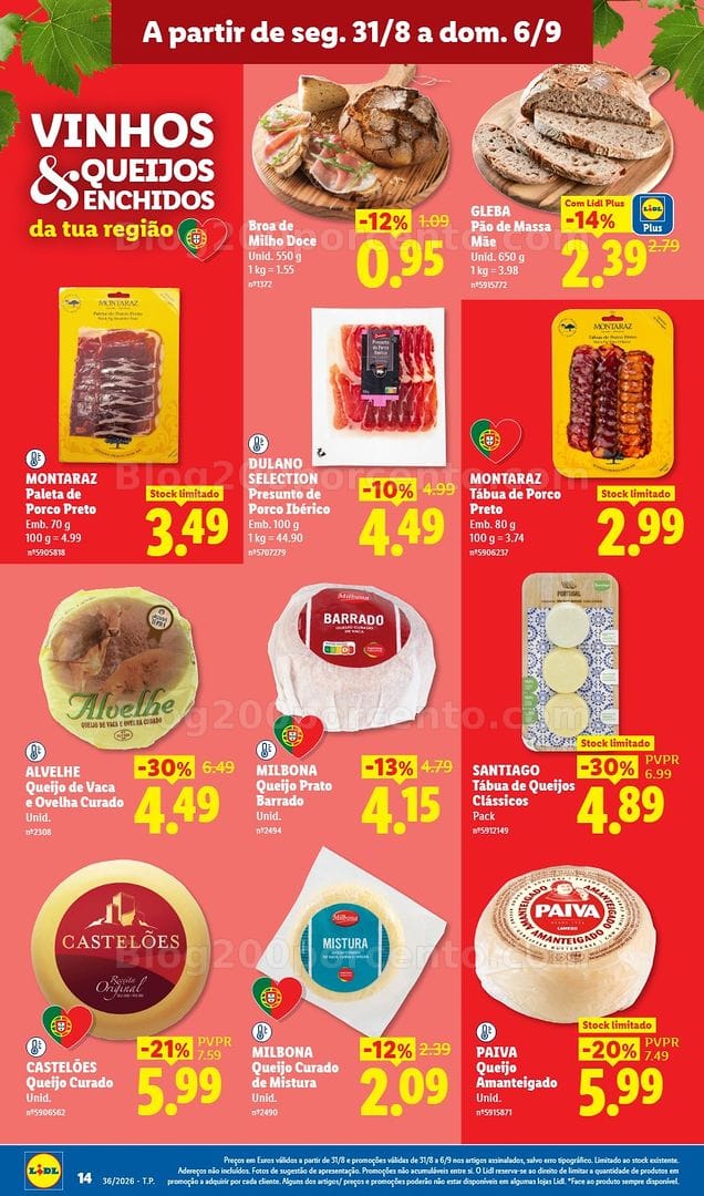 Antevisão Folheto LIDL Promoções de 31 agosto a 6 setembro