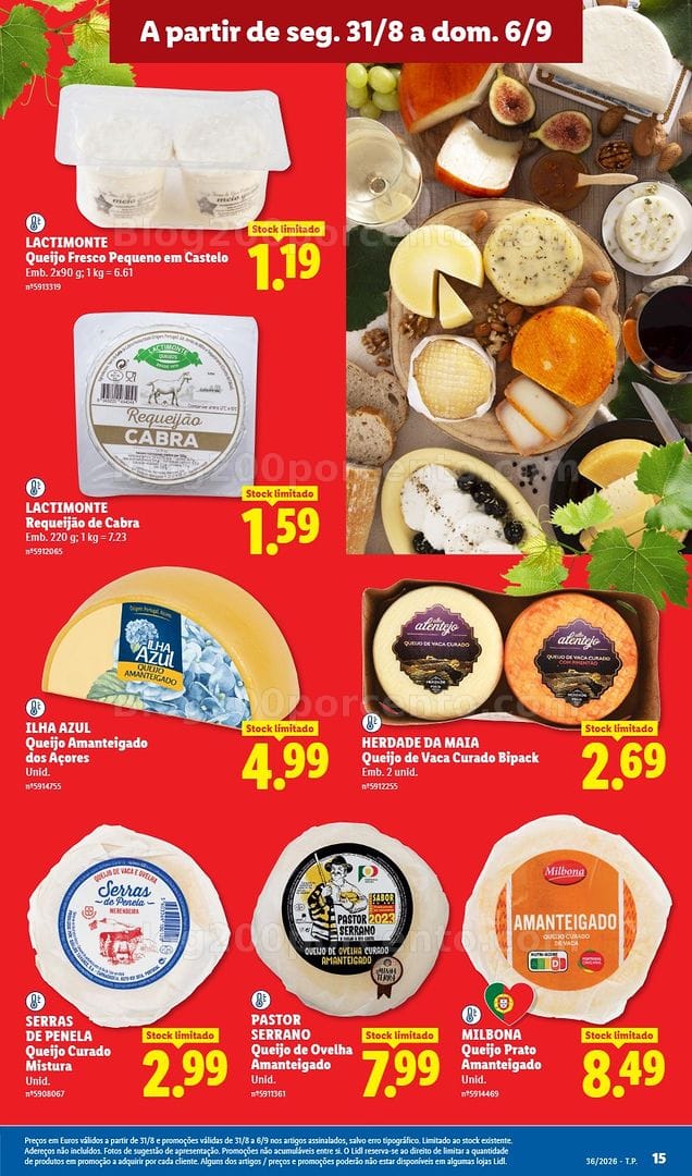 Antevisão Folheto LIDL Promoções de 31 agosto a 6 setembro