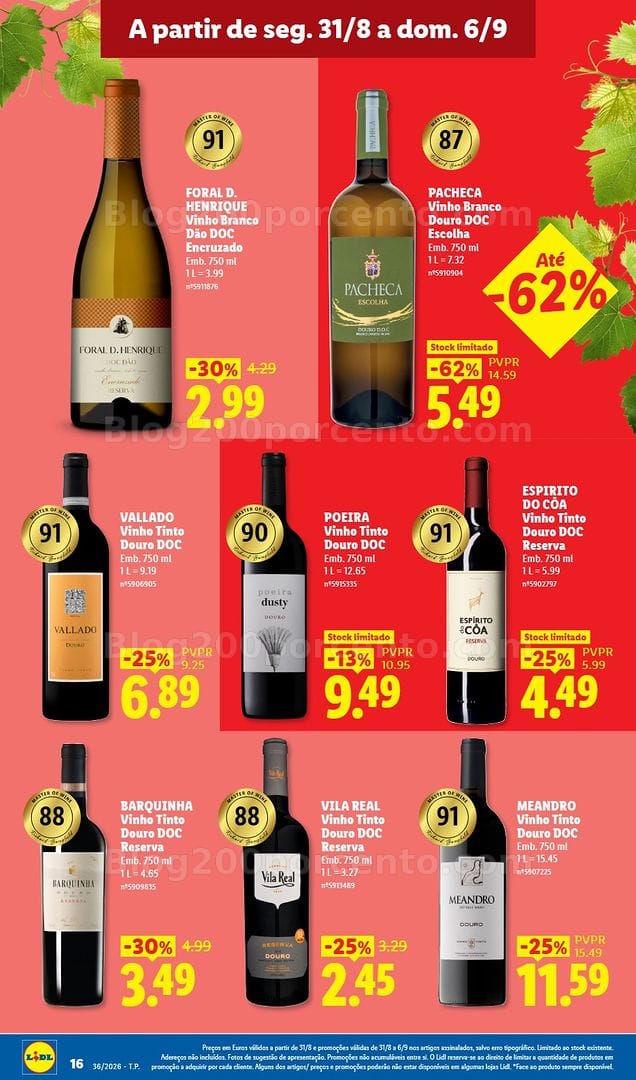 Antevisão Folheto LIDL Promoções de 31 agosto a 6 setembro