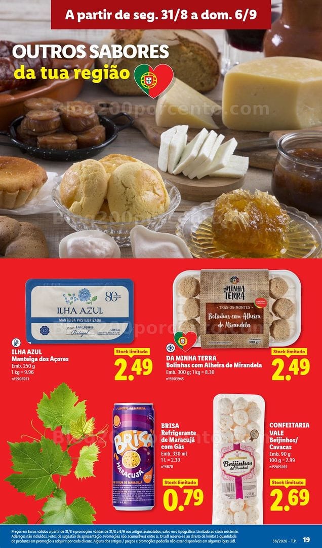 Antevisão Folheto LIDL Promoções de 31 agosto a 6 setembro