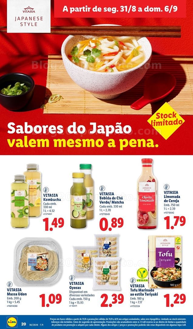 Antevisão Folheto LIDL Sabores do Mundo Promoções de 31 agosto a 6 setembro