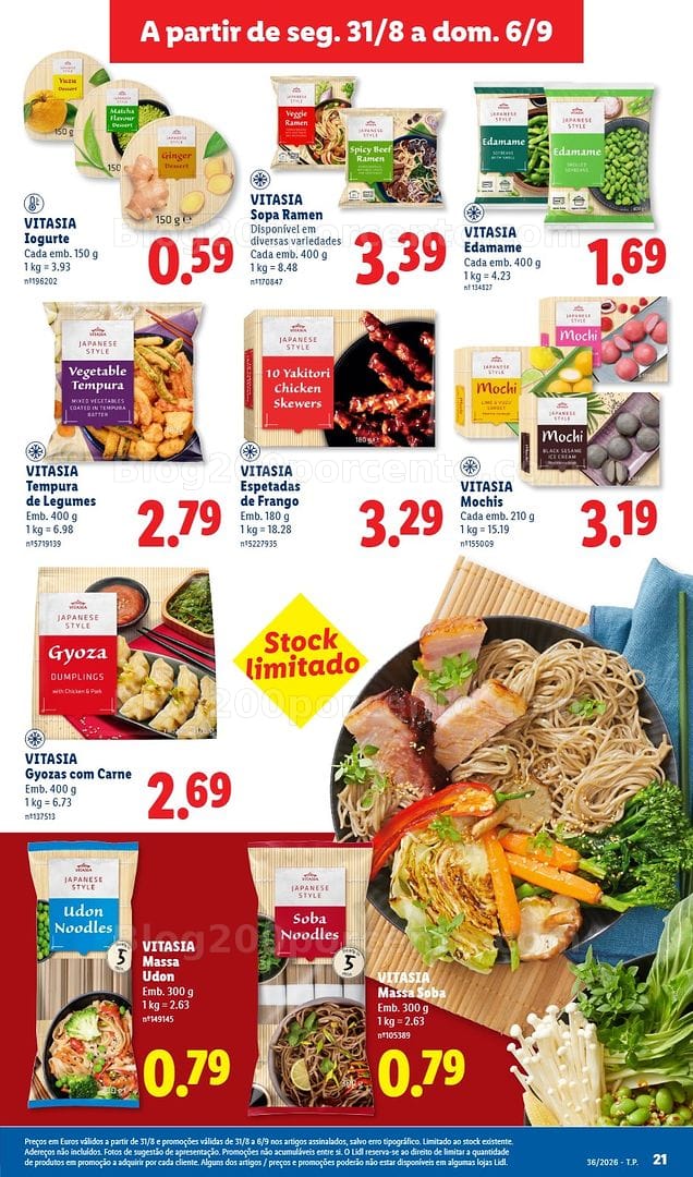 Antevisão Folheto LIDL Promoções de 31 agosto a 6 setembro
