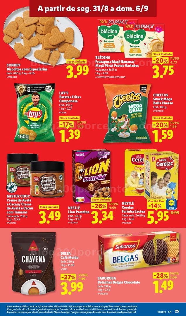 Antevisão Folheto LIDL Promoções de 31 agosto a 6 setembro