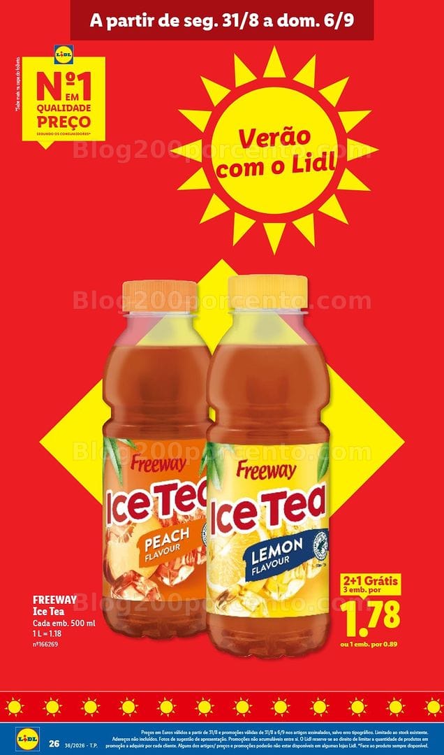 Antevisão Folheto LIDL Promoções de 31 agosto a 6 setembro