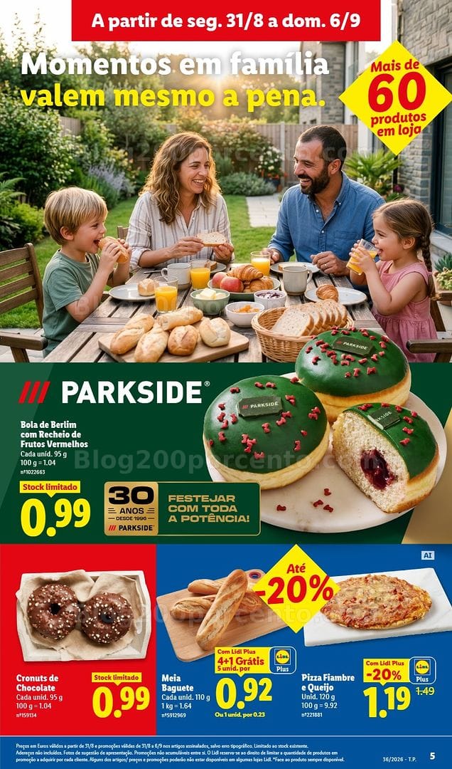 Antevisão Folheto LIDL Promoções de 31 agosto a 6 setembro