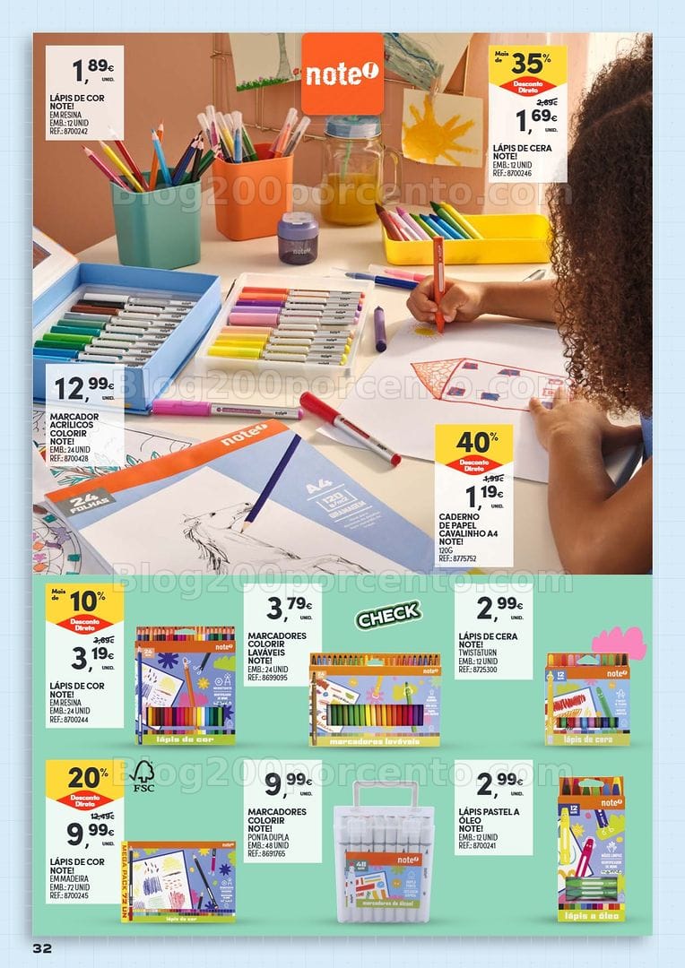 Antevisão Folheto CONTINENTE Regresso às Aulas Promoções de 11 agosto a 20 setembro - Edição Digital