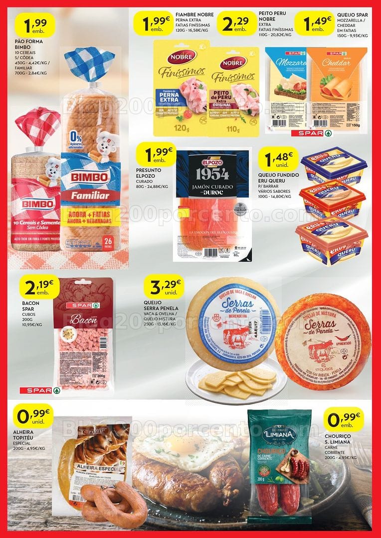 Antevisão Folheto SPAR Promoções de 1 a 13 setembro