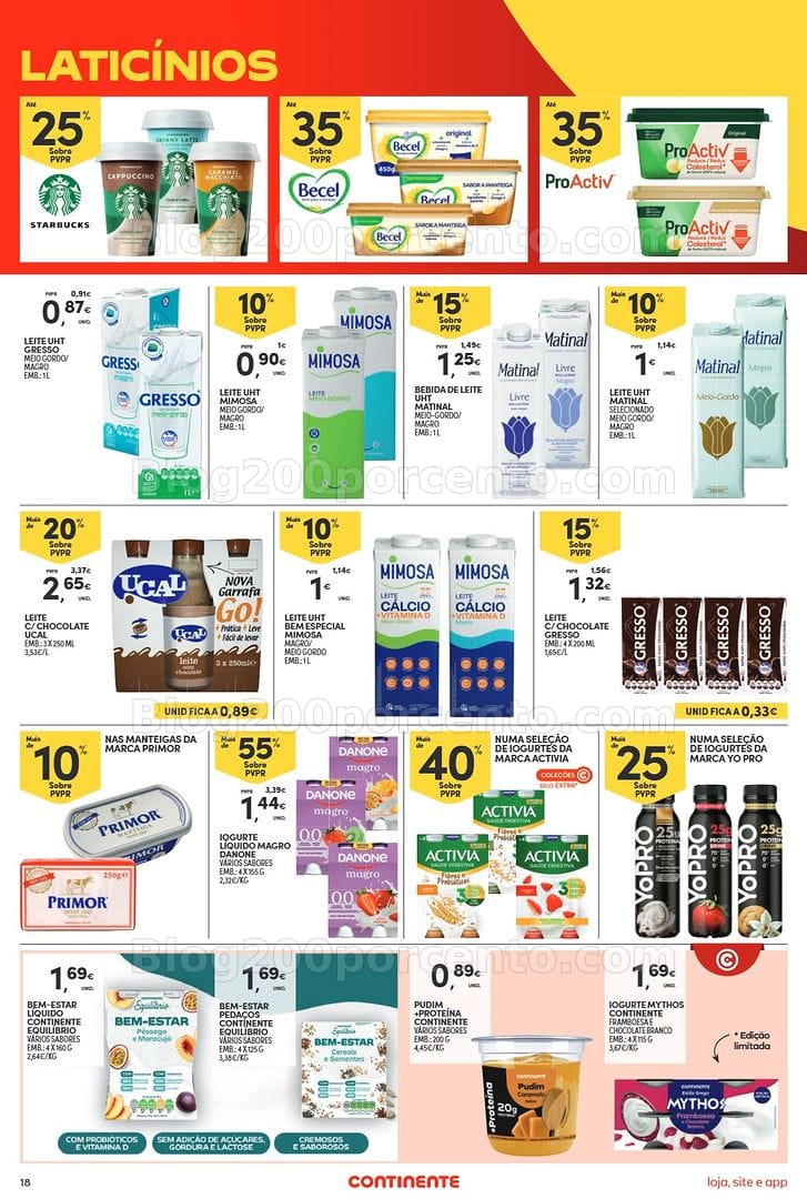 Antevisão Folheto CONTINENTE Bom Dia Promoções de 4 a 10 agosto