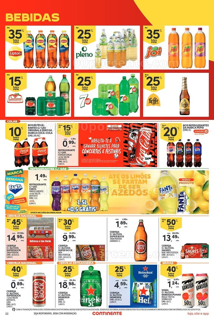 Antevisão Folheto CONTINENTE Bom Dia Promoções de 4 a 10 agosto