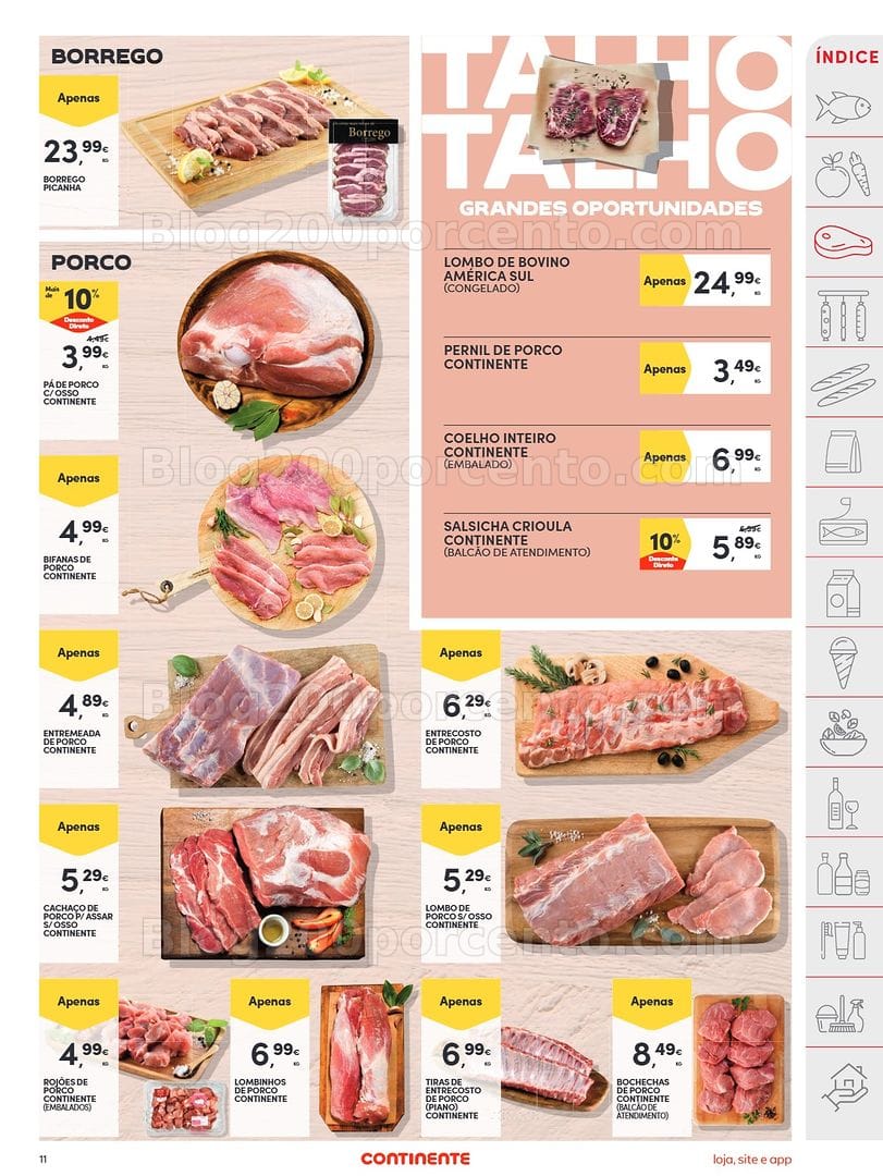 Antevisão Folheto CONTINENTE Promoções de 4 a 10 agosto - Edição Digital