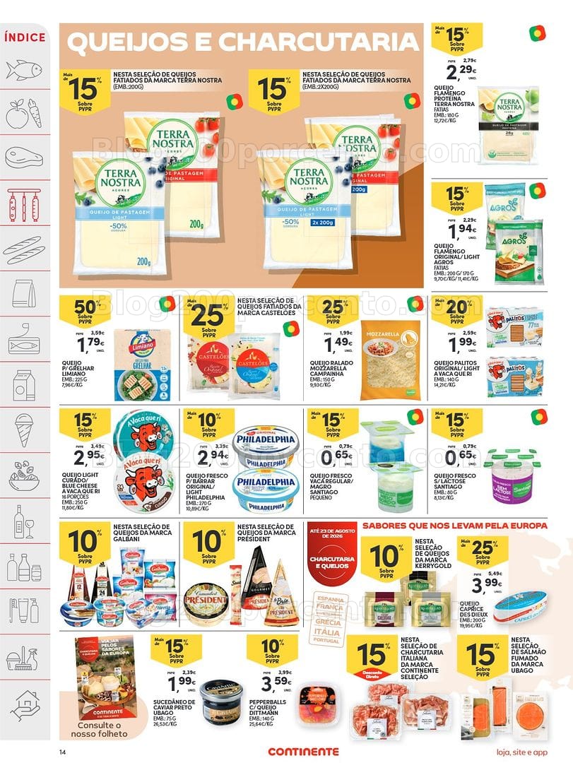 Antevisão Folheto CONTINENTE Promoções de 4 a 10 agosto - Edição Digital