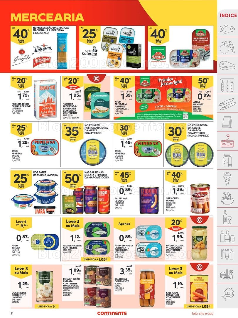 Antevisão Folheto CONTINENTE Promoções de 4 a 10 agosto - Edição Digital