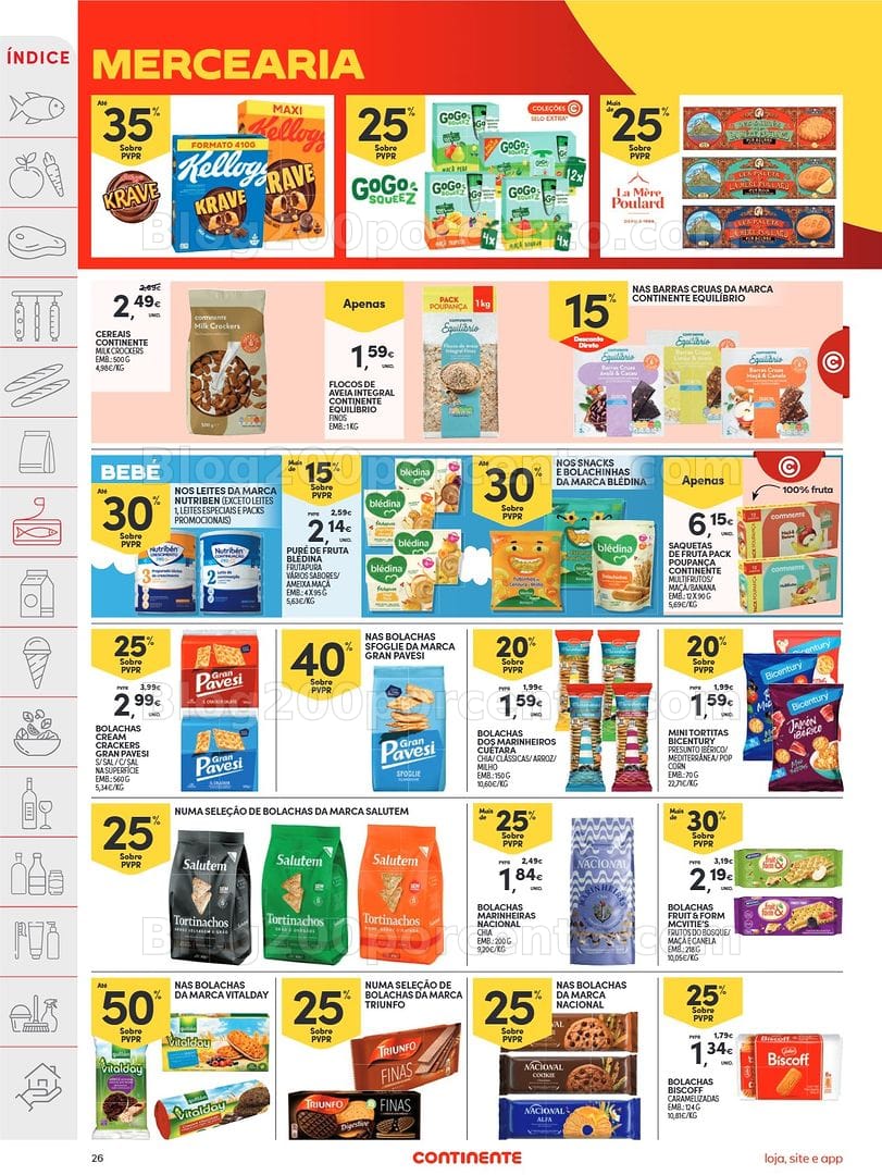 Antevisão Folheto CONTINENTE Promoções de 4 a 10 agosto - Edição Digital