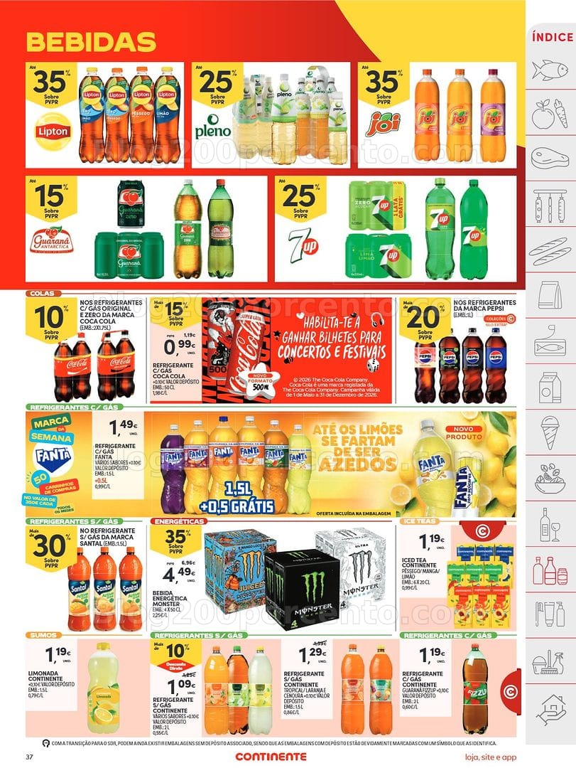 Antevisão Folheto CONTINENTE Promoções de 4 a 10 agosto - Edição Digital