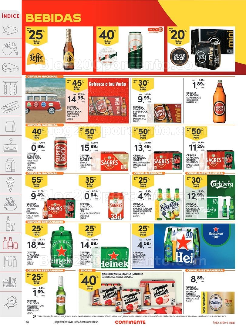 Antevisão Folheto CONTINENTE Promoções de 4 a 10 agosto - Edição Digital