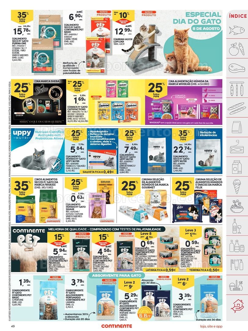 Antevisão Folheto CONTINENTE Promoções de 4 a 10 agosto - Edição Digital