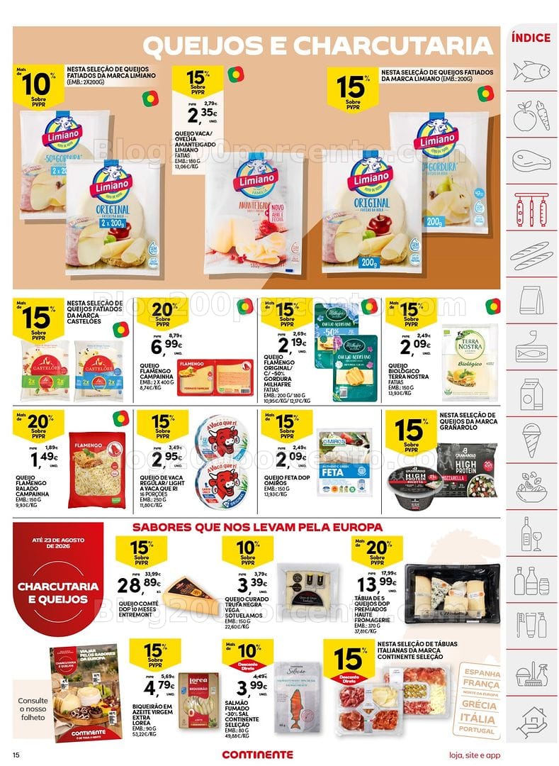Antevisão Folheto CONTINENTE Promoções de 11 a 17 agosto - Edição Digital