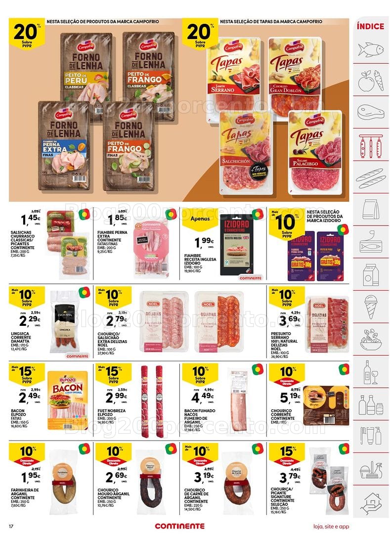 Antevisão Folheto CONTINENTE Promoções de 11 a 17 agosto - Edição Digital