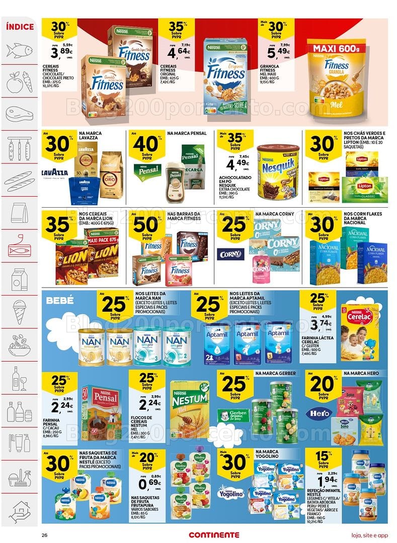 Antevisão Folheto CONTINENTE Promoções de 11 a 17 agosto - Edição Digital