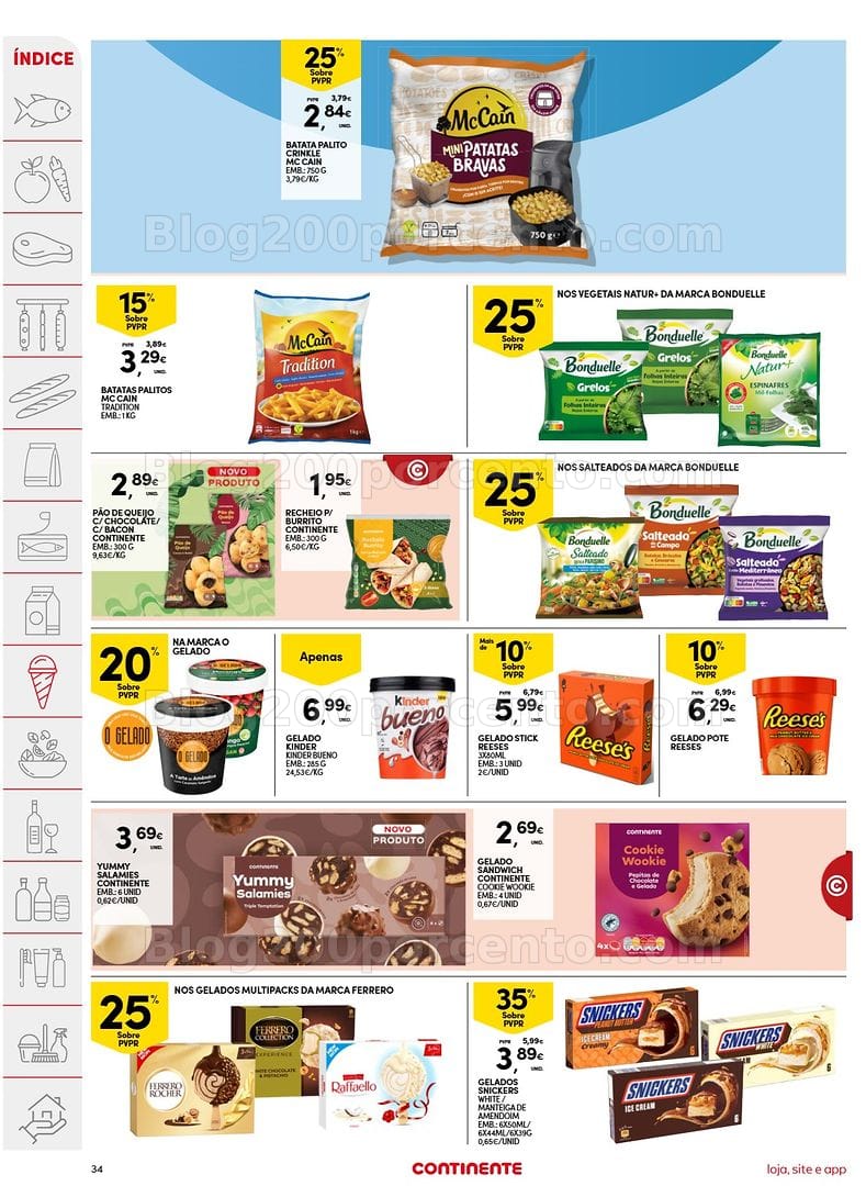 Antevisão Folheto CONTINENTE Promoções de 11 a 17 agosto - Edição Digital