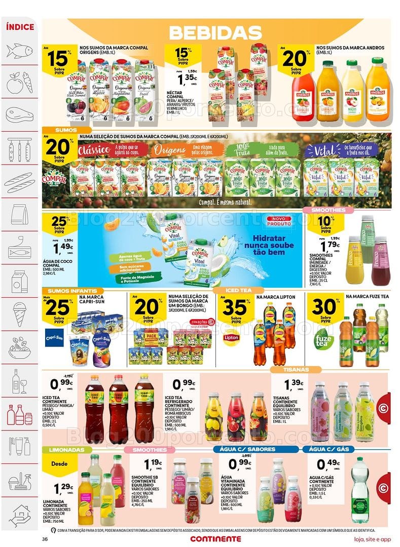 Antevisão Folheto CONTINENTE Promoções de 11 a 17 agosto - Edição Digital