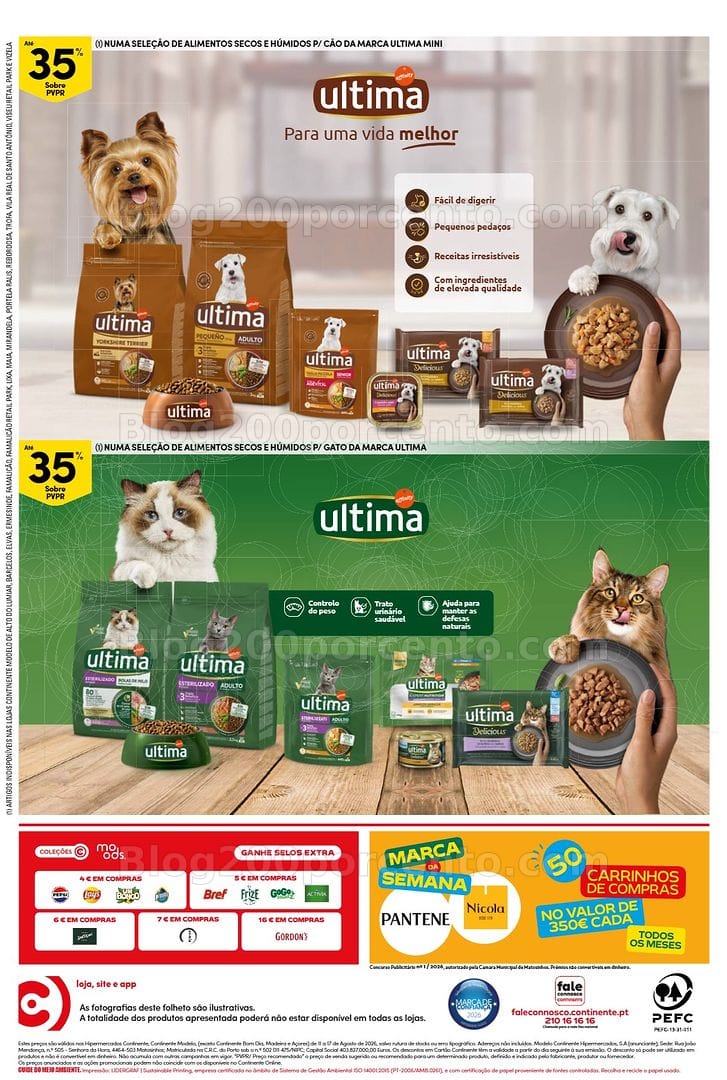 Antevisão Folheto CONTINENTE Promoções de 11 a 17 agosto - Edição Digital