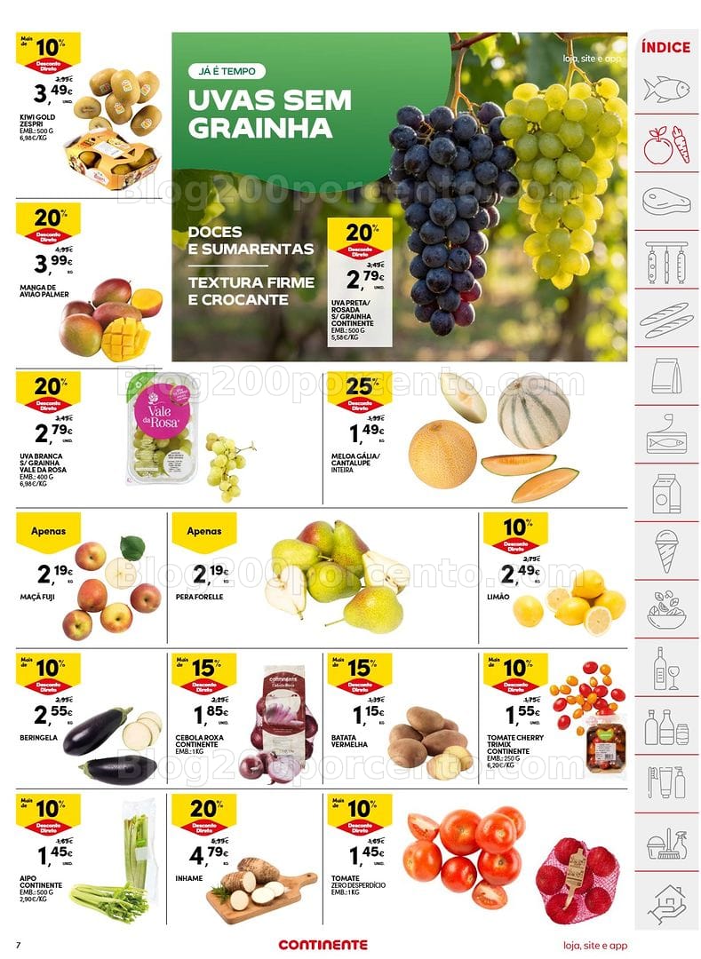 Antevisão Folheto CONTINENTE Promoções de 11 a 17 agosto - Edição Digital