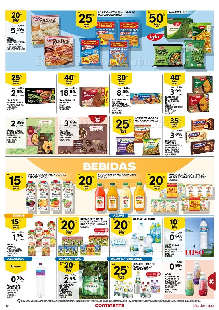 Antevisão Folheto CONTINENTE Bom Dia Promoções de 11 a 17 agosto