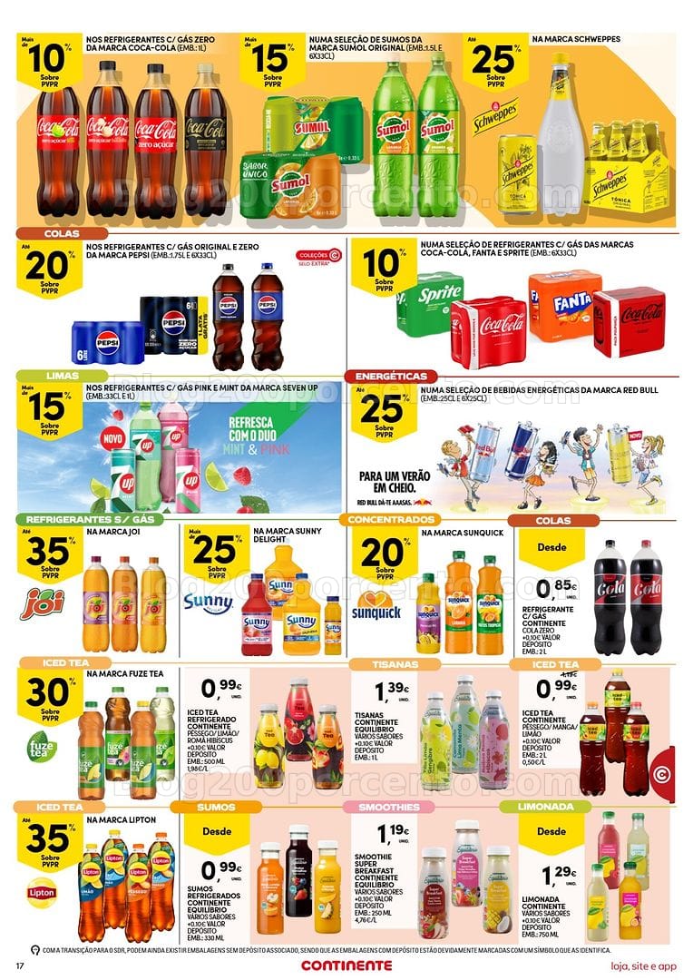 Antevisão Folheto CONTINENTE Bom Dia Promoções de 11 a 17 agosto