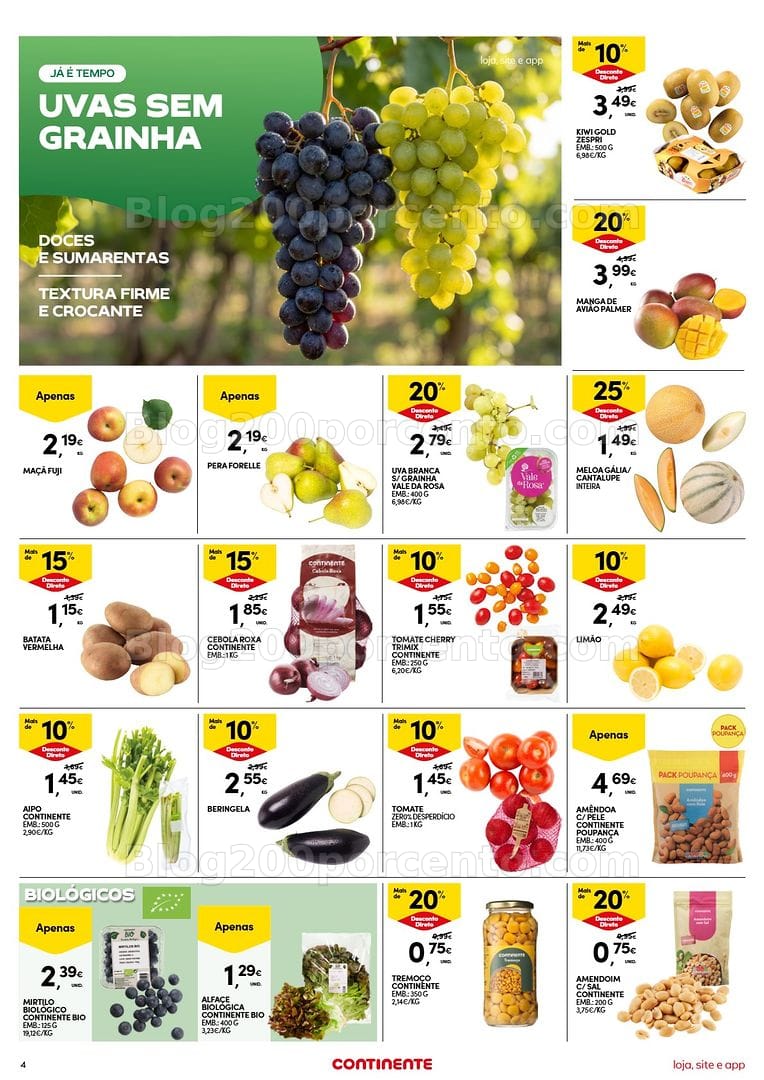 Antevisão Folheto CONTINENTE Bom Dia Promoções de 11 a 17 agosto