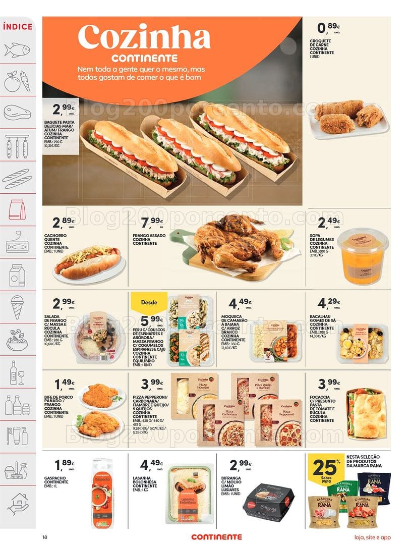 Antevisão Folheto CONTINENTE Promoções de 18 a 24 agosto - Edição Digital