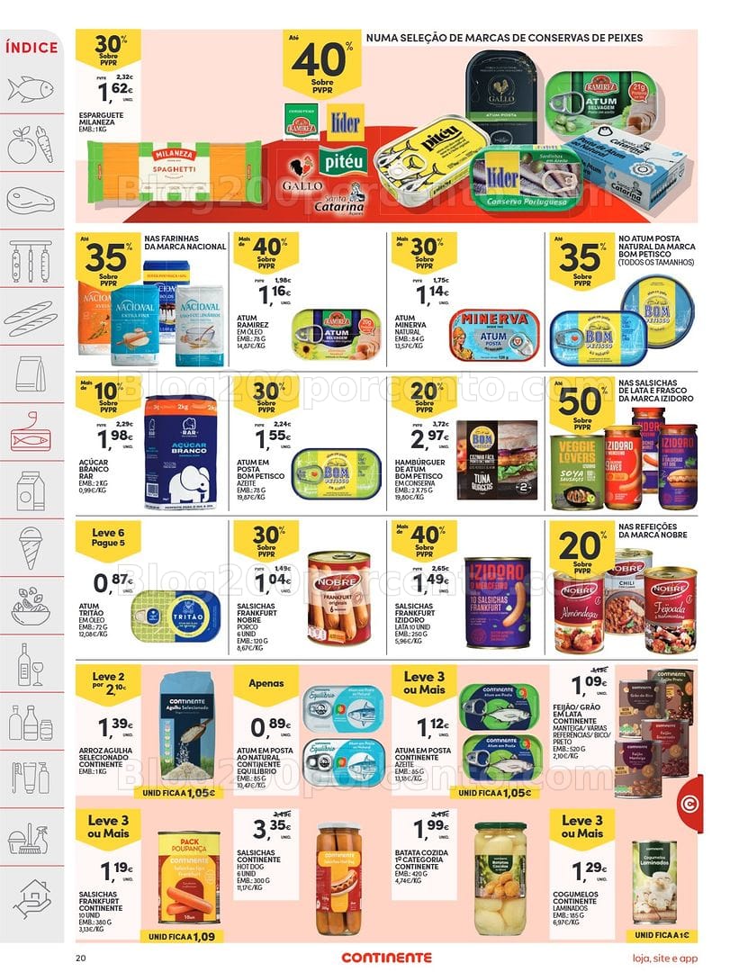 Antevisão Folheto CONTINENTE Promoções de 18 a 24 agosto - Edição Digital