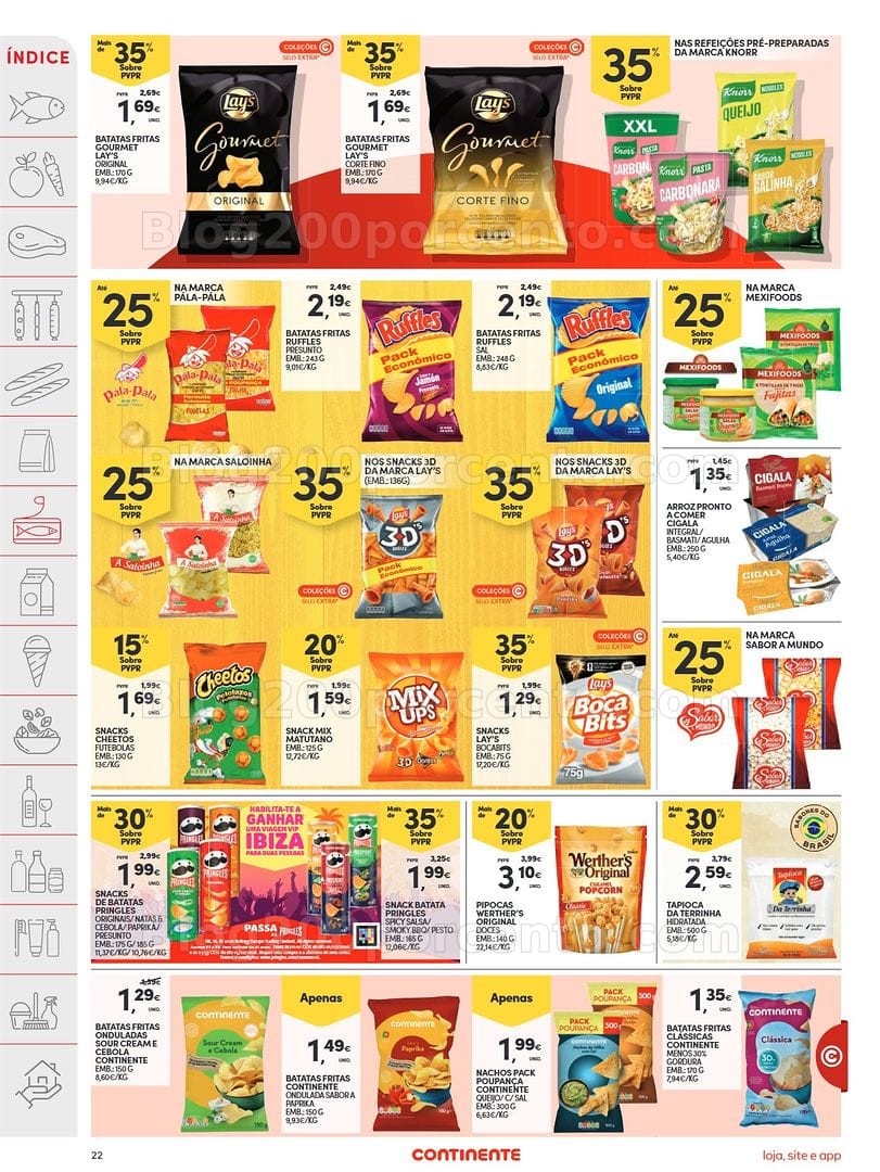 Antevisão Folheto CONTINENTE Promoções de 18 a 24 agosto - Edição Digital