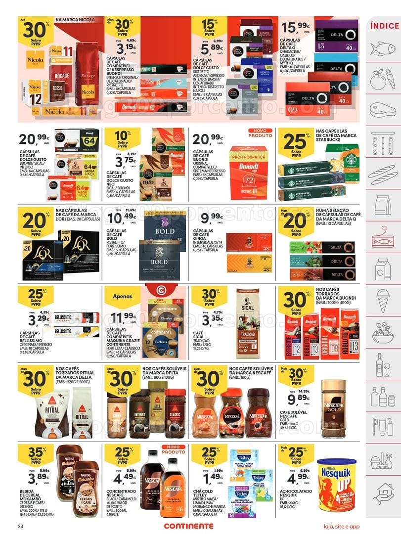 Antevisão Folheto CONTINENTE Promoções de 18 a 24 agosto - Edição Digital