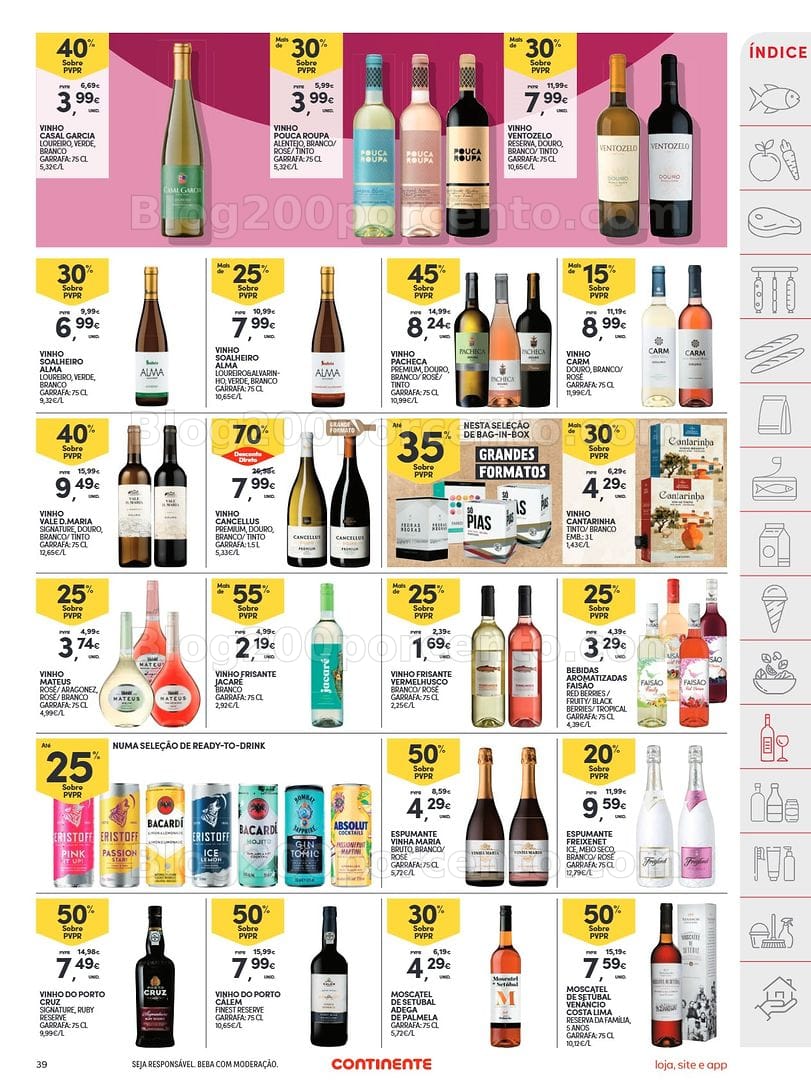 Antevisão Folheto CONTINENTE Promoções de 18 a 24 agosto - Edição Digital