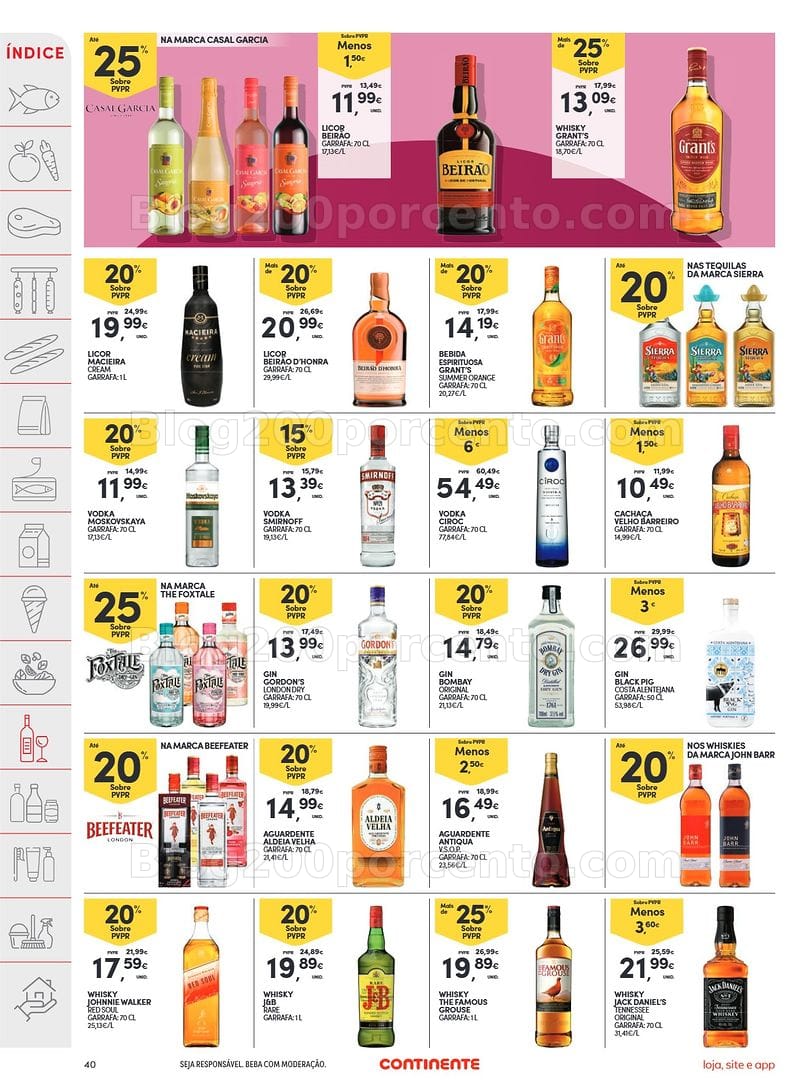 Antevisão Folheto CONTINENTE Promoções de 18 a 24 agosto - Edição Digital