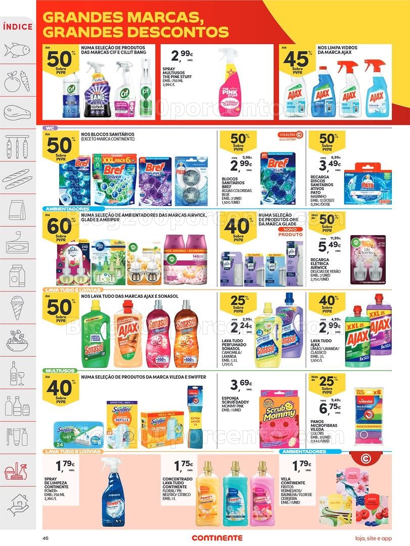 Antevisão Folheto CONTINENTE Promoções de 18 a 24 agosto - Edição Digital