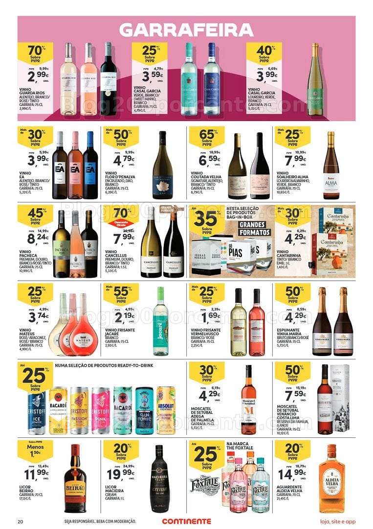 Antevisão Folheto CONTINENTE Bom Dia Promoções de 18 a 24 agosto