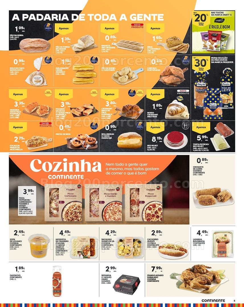 Antevisão Folheto CONTINENTE Madeira Promoções de 18 a 24 agosto