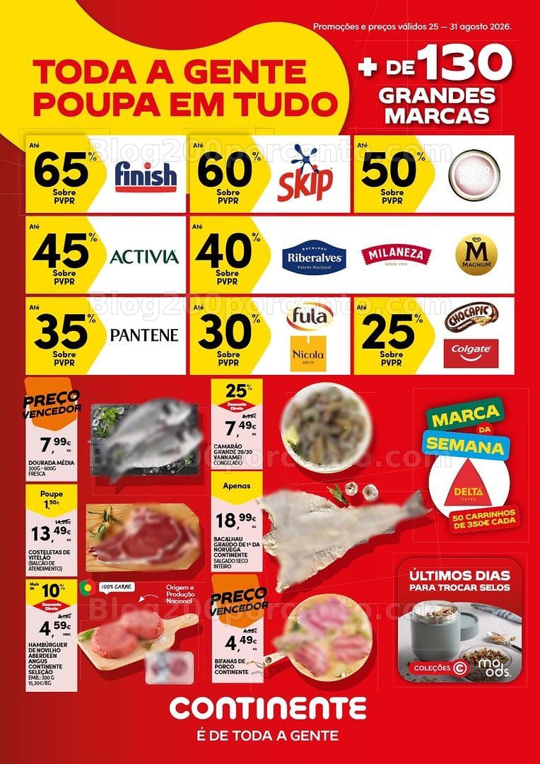 Antevisão Folheto CONTINENTE Promoções de 25 a 31 agosto - Edição Digital