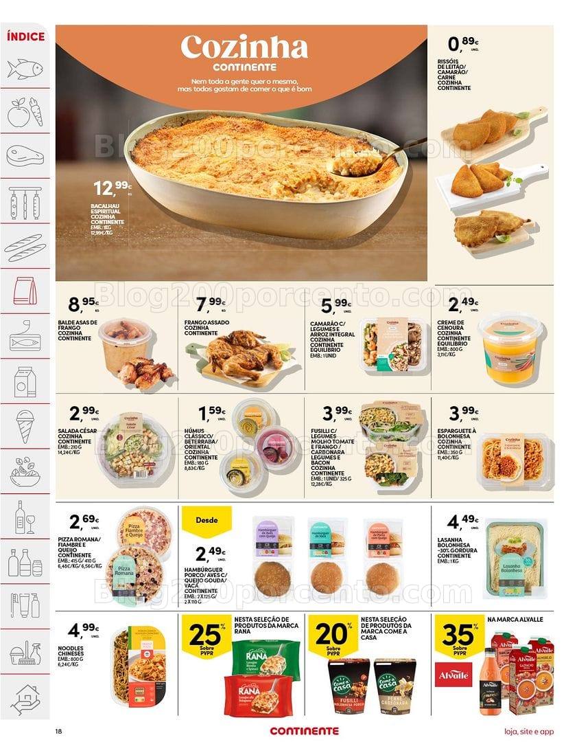 Antevisão Folheto CONTINENTE Promoções de 25 a 31 agosto - Edição Digital