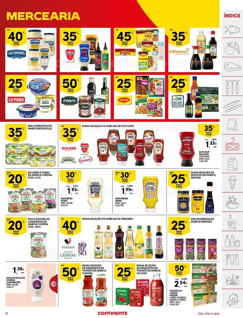 Antevisão Folheto CONTINENTE Promoções de 25 a 31 agosto - Edição Digital