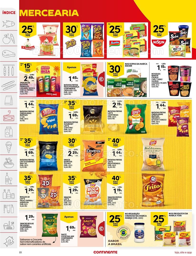 Antevisão Folheto CONTINENTE Promoções de 25 a 31 agosto - Edição Digital