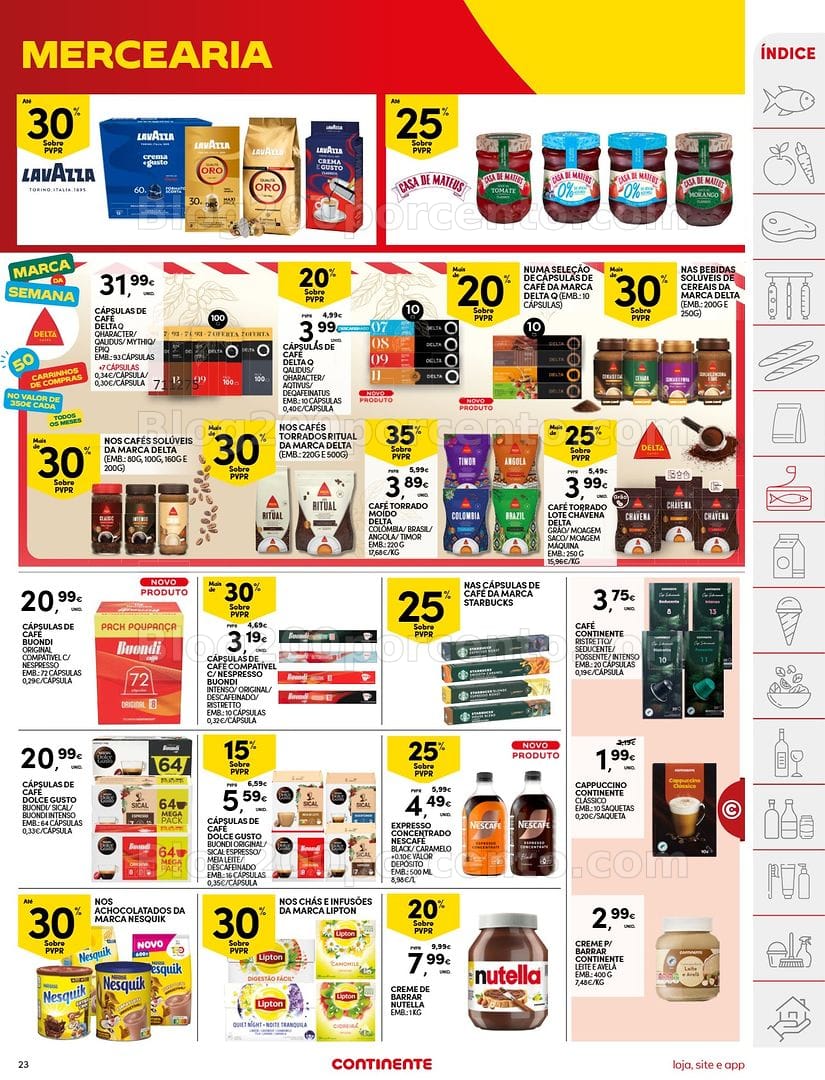 Antevisão Folheto CONTINENTE Promoções de 25 a 31 agosto - Edição Digital