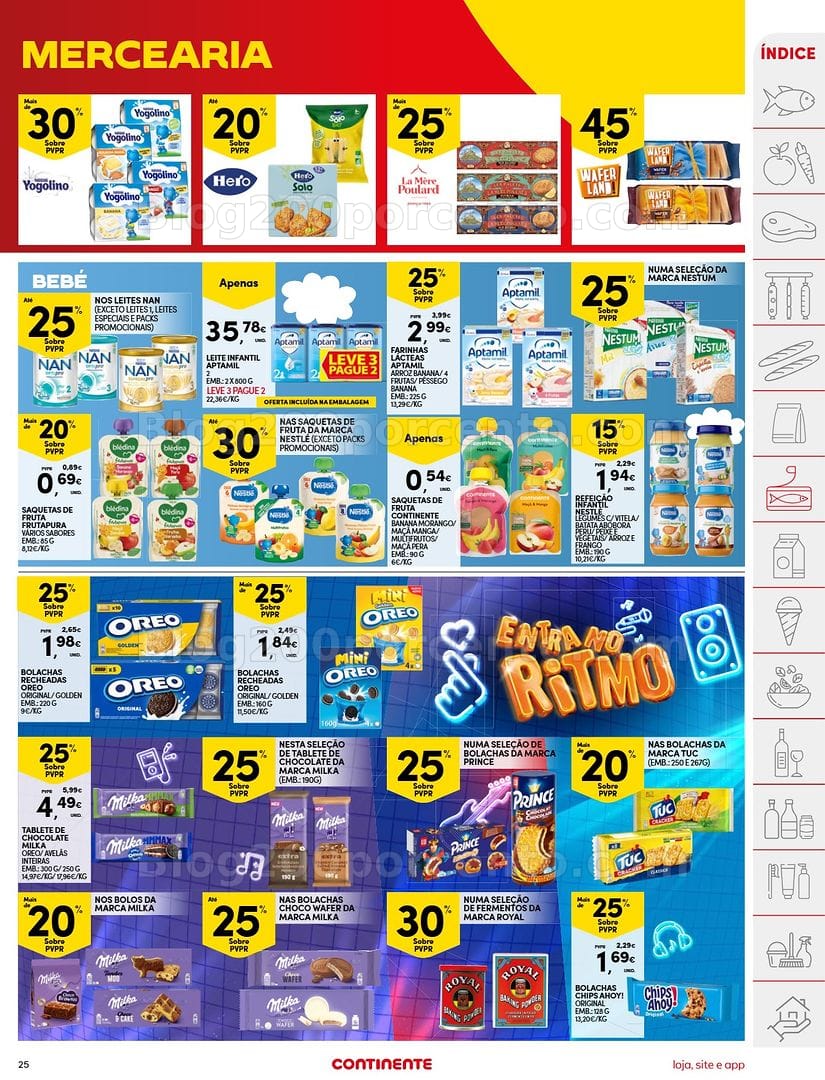 Antevisão Folheto CONTINENTE Promoções de 25 a 31 agosto - Edição Digital